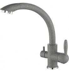 Смеситель Paulmark Essen Es213001-310 для кухонной мойки, серый