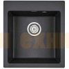 Мойка кухонная Paulmark ZEMAR PM104651-BL черный, 460х510 мм