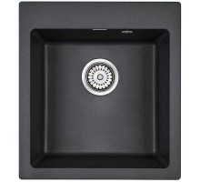 Мойка кухонная Paulmark ZEMAR PM104651-BL черный, 460х510 мм