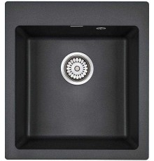 Мойка кухонная Paulmark ZEMAR PM104651-BL черный, 460х510 мм