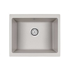 Мойка кухонная Paulmark GERA PM205546-GR серый 555х460 подст. мон.