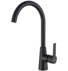 Смеситель Paulmark Holstein Ho212065-308 для кухонной мойки, черный