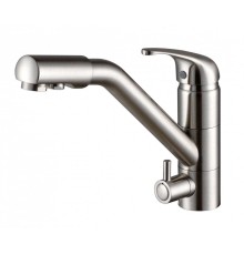 Смеситель Paulmark Hessen He213017-NI для кухонной мойки, никель