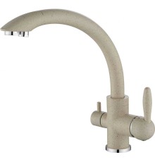 Смеситель Paulmark Essen Es213001-328 для кухонной мойки, бежевый