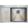 Кухонная мойка Paulmark Elde PM807851-BSR, нержавеющая сталь AISI 304