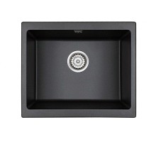 Мойка кухонная Paulmark GERA PM205546-BL черный 555х460 подст. мон.