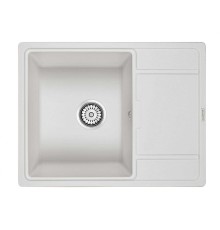 Мойка кухонная Paulmark WEIMAR PM216550-WH белый 650х500 мм