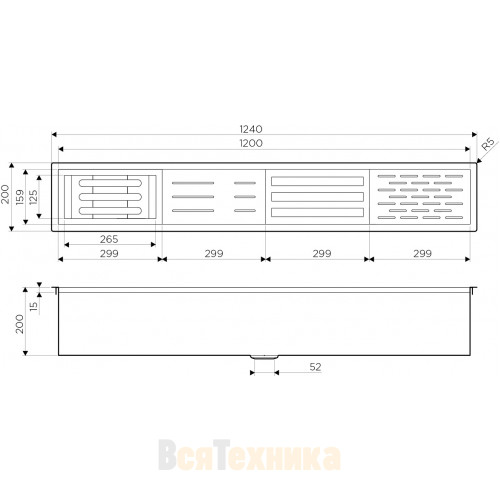 Встраиваемая сушка для посуды Omoikiri DRY-01-LG