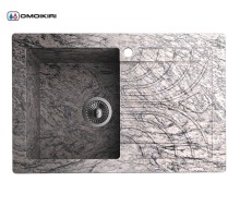 Кухонная мойка Omoikiri Hanoki OHA-78-1-GR-SA