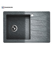 Кухонная мойка Omoikiri Ike OIK-78-1-GR-BL
