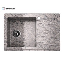 Кухонная мойка Omoikiri Ike OIK-78-1-GR-SA