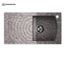 Кухонная мойка Omoikiri Kegon OKE-78-1-GR-SA
