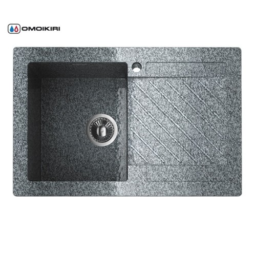 Кухонная мойка Omoikiri Michishio OIK-78-1-GR-BL
