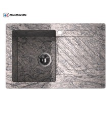 Кухонная мойка Omoikiri Michishio OIK-78-1-GR-SA