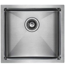 Кухонная мойка Paulmark Weser PM804844-BS, нержавеющая сталь AISI 304