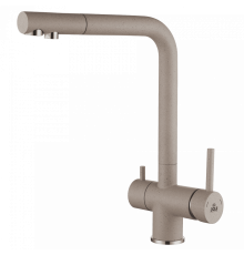 Смеситель Paulmark Skalen Sk213020-302 для кухонной мойки, песок