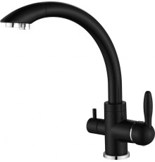 Смеситель Paulmark Essen Es213001-401 для кухонной мойки, антрацит