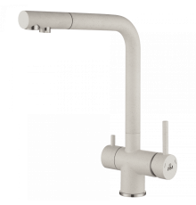 Смеситель Paulmark Skalen Sk213020-328 для кухонной мойки, бежевый