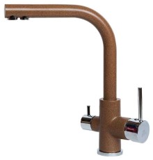 Смеситель Paulmark Essen Es213011-307 для кухонной мойки, терракот