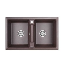 Мойка кухонная Paulmark ZWILLING PM238150-CO кофе 810x500 мм