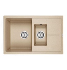 Мойка кухонная Paulmark FESTE PM237850-QU кварц 775х495 мм