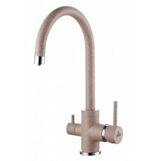 Смеситель Paulmark Essen Es213211-302 для кухонной мойки, песок