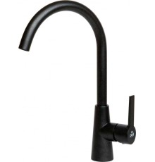 Смеситель Paulmark Holstein Ho212065-418 для кухонной мойки, черный металлик