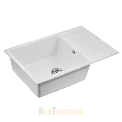 Мойка кухонная Paulmark VERLASS PM317850-WH белый 780x500 мм
