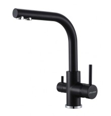 Смеситель Paulmark Essen Es213011-401TB для кухонной мойки, антрацит полностью