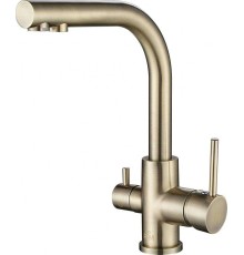 Смеситель Paulmark Essen Es213011-BR для кухонной мойки, бронза