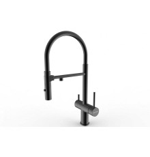 Смеситель Paulmark Magneto Ma213118-401 для кухонной мойки, PVD антрацит