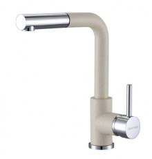 Смеситель Paulmark Kassel Ka214311- 328 для кухонной мойки, бежевый