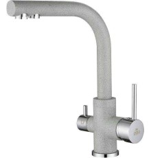 Смеситель Paulmark Essen Es213011-310 для кухонной мойки, серый