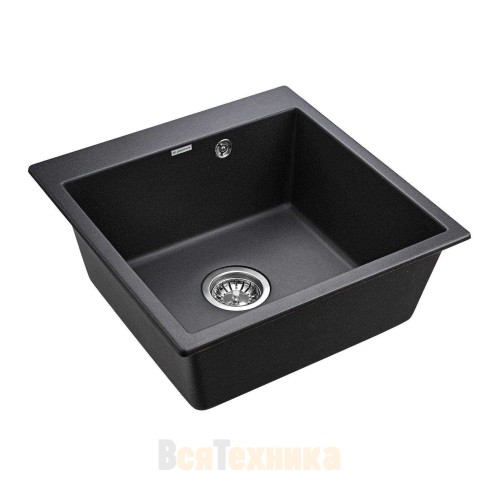 Мойка кухонная Paulmark PRAKTISCH PM105152-BL черный 510х520