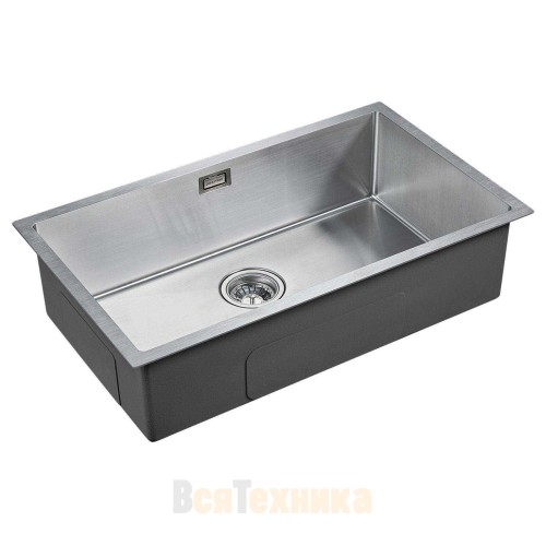 Кухонная мойка Paulmark Koher PM807444-BS, нержавеющая сталь AISI 304