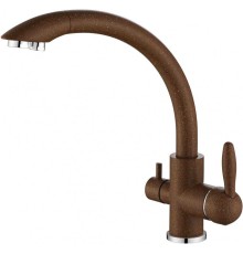 Смеситель Paulmark Essen Es213001-307 для кухонной мойки, терракот