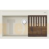 Кухонная мойка Omoikiri Kitagawa 86-LB-WH