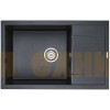 Мойка кухонная Paulmark VERLASS PM317850-BLM черный металлик 780x500 мм