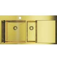 Кухонная мойка Omoikiri Akisame 100-2-LG-L 4973089