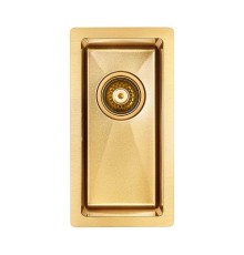 Кухонная мойка Paulmark Klein PM202344-BG, брашированное золото AISI304