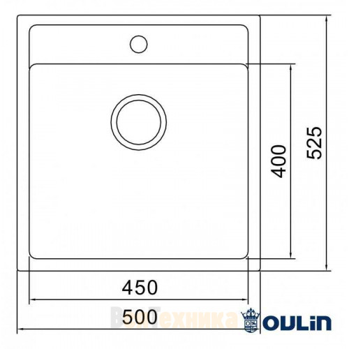 Мойка Oulin OL-FUR114