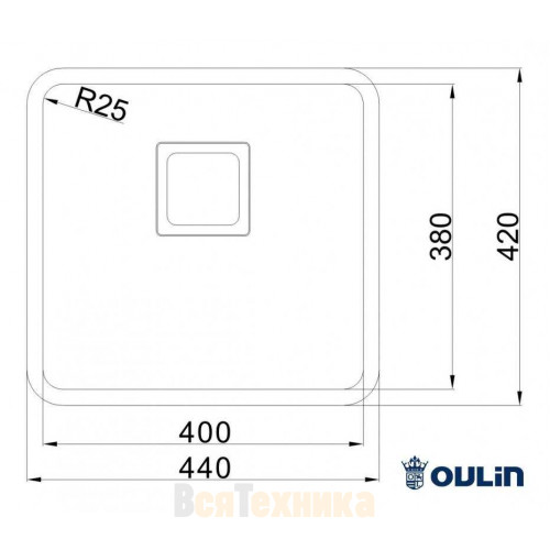 Мойка OULIN OL-0363