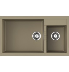 Кухонная мойка Omoikiri Tedori 86-2-LB-CH 4993937