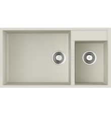 Кухонная мойка Omoikiri Tedori 85-2-U-WH 4993943