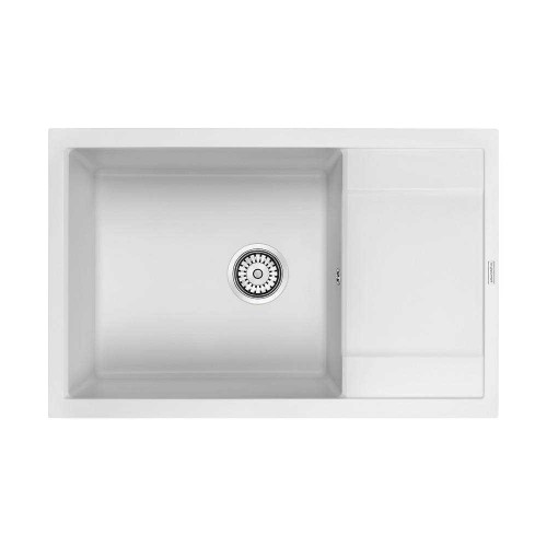 Мойка кухонная Paulmark VERLASS PM317850-WH белый 780x500 мм