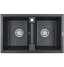 Мойка кухонная Paulmark ZWILLING PM238150-BL черный 810x500 мм