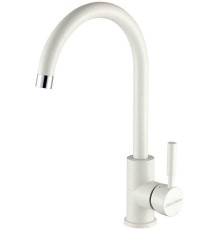 Смеситель Paulmark Holstein Ho212063-331 для кухонной мойки, белый