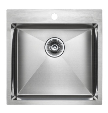 Кухонная мойка Paulmark Kroner PM215151-BS, нержавеющая сталь AISI 304