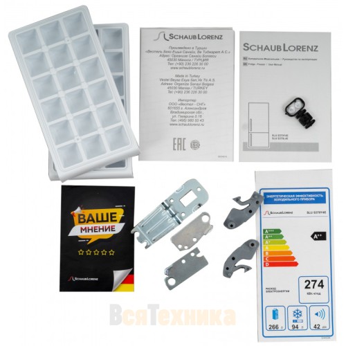 Холодильник Schaub Lorenz SLU S379Y4E Glass Door