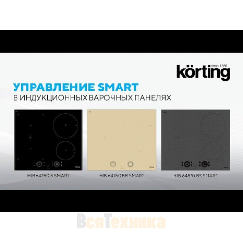 Варочная поверхность Korting HIB 95750 BW Smart